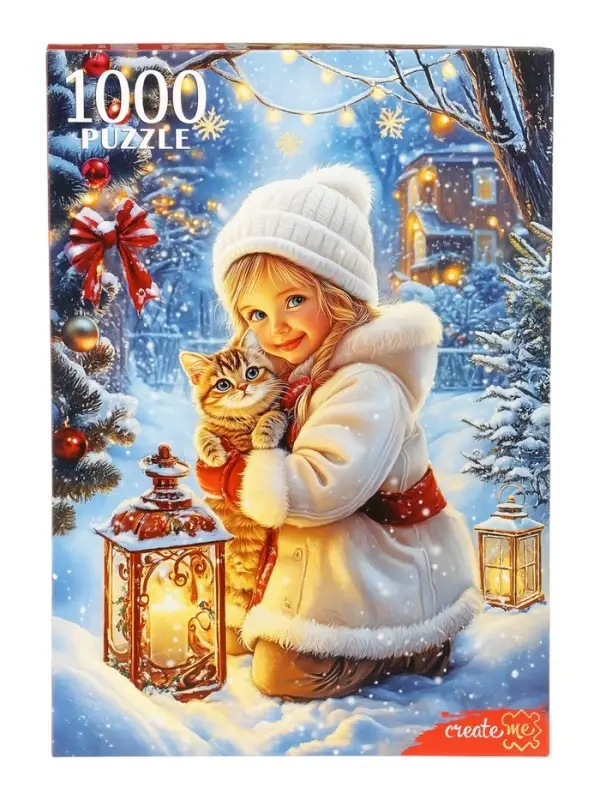 Пазл 1000 эл. Пазл 1000 эл. "Зимняя прогулка" П1000-7632"