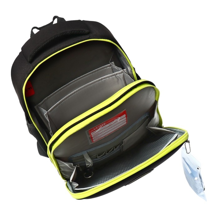 Рюкзак каркасный 38 х 29 х 17, deVENTE Choice Lite 17L, Cool Duck, черный 7033427 Рюкзак каркасный 38 х 29 х 17, deVENTE Choice Lite 17L, Cool Duck, черный 7033427