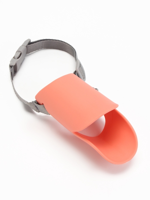 Намордник силиконовый фиксирующий, размер S (ОМ 12 см, ОШ 17-30 см), розовый Намордник силиконовый фиксирующий, размер S (ОМ 12 см, ОШ 17-30 см), розовый