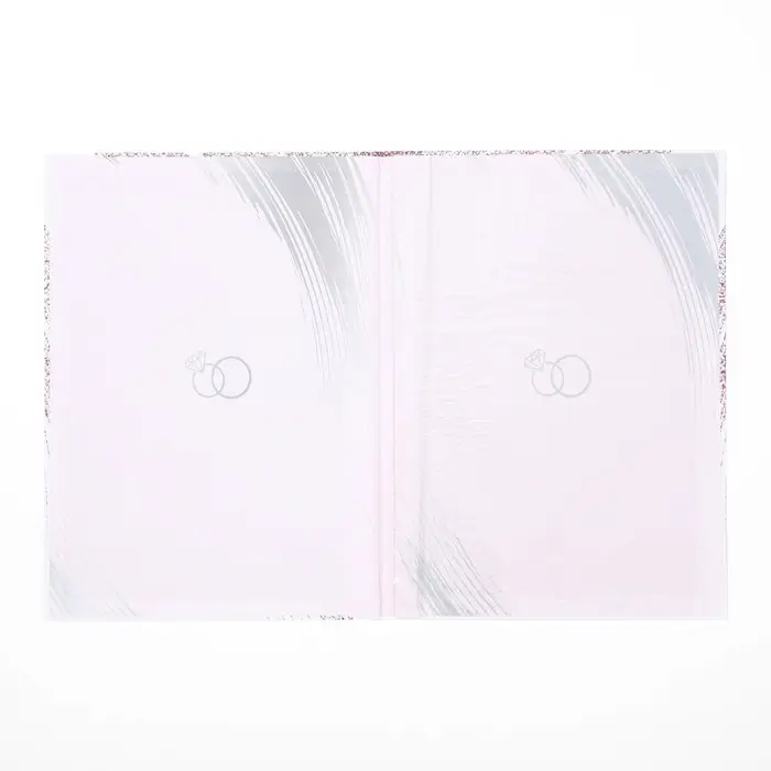 Папка для свидетельства о заключении брака, А4 &laquo;Любовь крылья дарит&raquo;