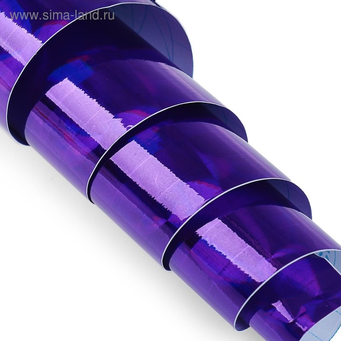 Пленка самоклеящаяся Пленка самоклеящаяся "Квадраты", голография, фиолетовая, 0.45 х 3 м, 3 мкр