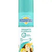 Аэрозоль репеллентный MOSQUITALL, гипоаллергенная защита, 150 мл