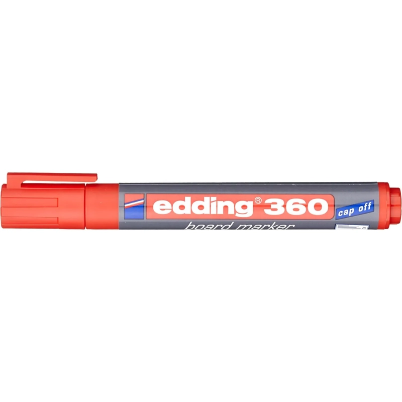 Маркер для белых досок EDDING e-360/2 красный 1,5-3 мм