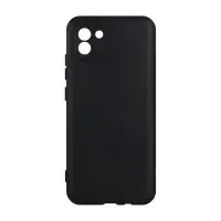 Чехол Samsung A03 TPU 1.0mm матовый черный