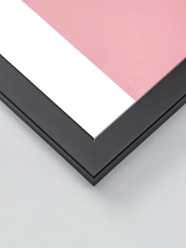 Фоторамка для фото 30х40 см "Oframe", пластик, чёрный, (пластик экран)