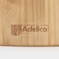 Подарочный набор посуды Adelica &laquo;Мечта хозяйки&raquo;, доска разделочная d=28 см, блюдо для подачи d=24 см, менажница d=20 см, подставка, дерево берёза