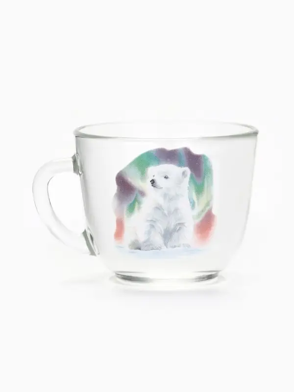 Чайная пара новогодняя &laquo;Новый год&raquo;, кружка 200 мл, блюдце 13 см