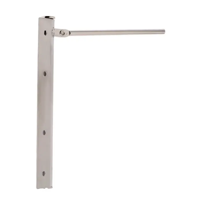 Доводчик дверной пружинный ТУНДРА, нержавеющая сталь