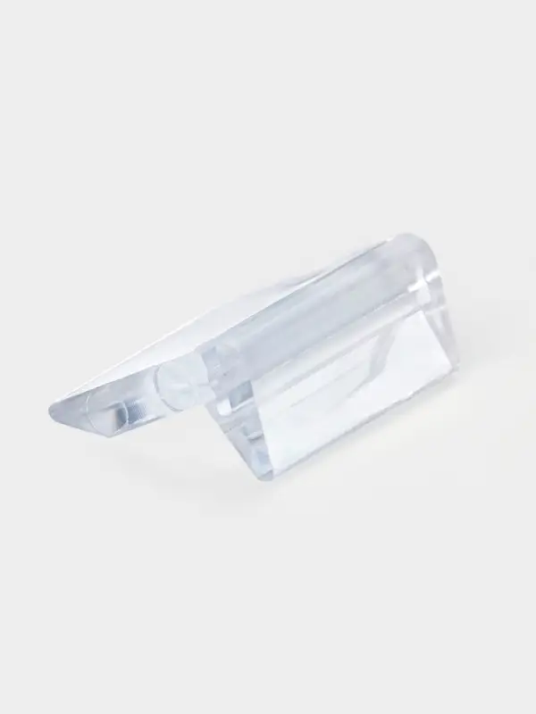 Ценникодержатель под углом 75 градусов, 2.5&times;2&times;1 см