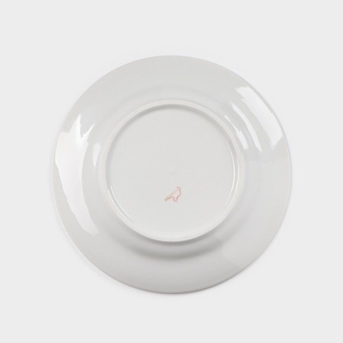 Тарелка фарфоровая «Оливки», d=20 см, белая Тарелка фарфоровая «Оливки», d=20 см, белая