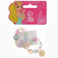 Браслет детский &laquo;Выбражулька. Ромашка&raquo;, цветной в золоте