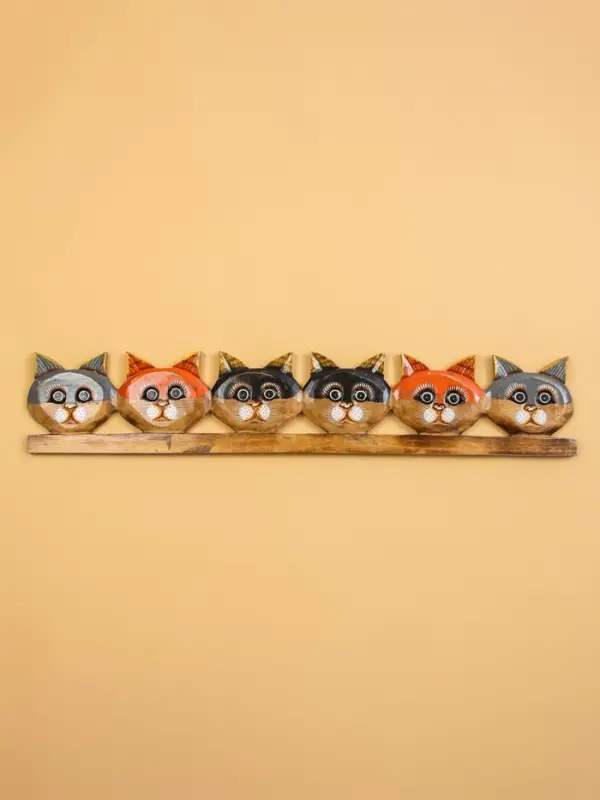 Панно &laquo;Котята&raquo;, 100&times;1.5&times;17 см, дерево