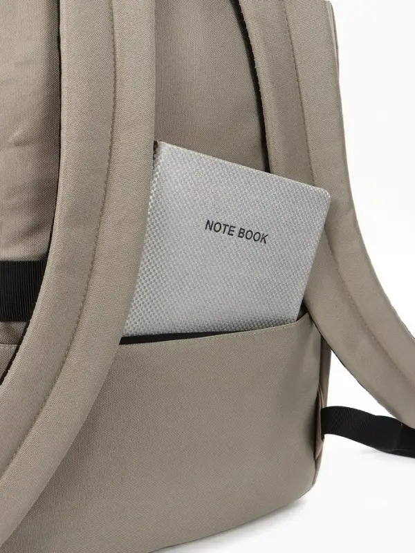 Рюкзак школьный, 1 отделение, 4 кармана, 28&times;9.5&times;42 см, хаки