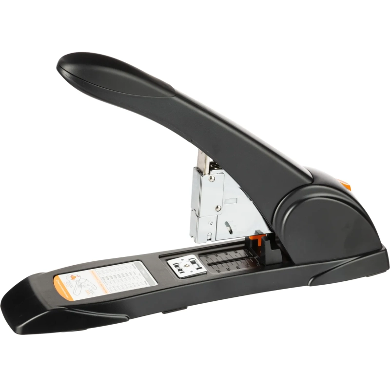 Степлер мощный Deli E0395(N23/6-23/25)до 210лис,энергосбер,пласт/мет,ассор