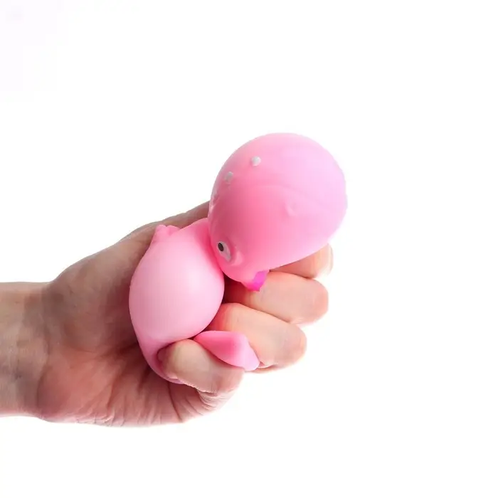 Мялка &laquo;Динозавр&raquo; с пастой, цвета МИКС