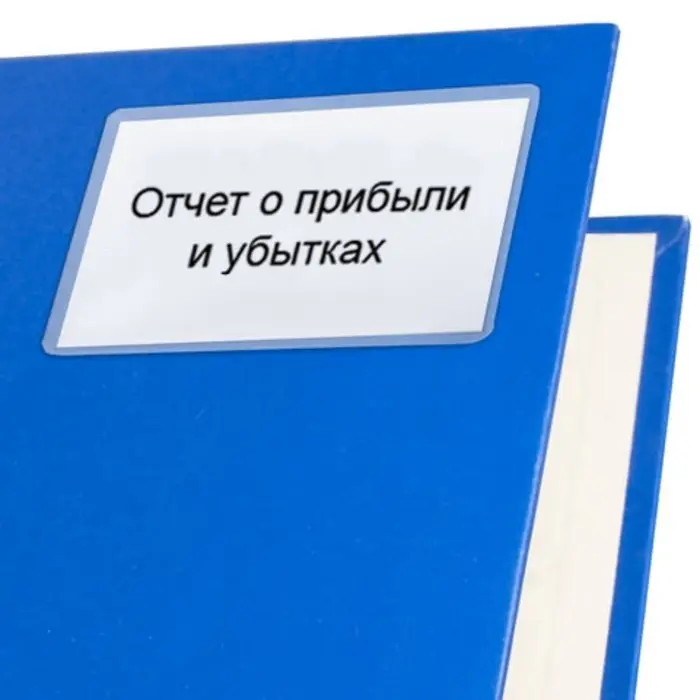 Карман самоклеящийся 65&times;98 мм, комплект 10 штук, для визитных карточек Calligrata, 110 мкм