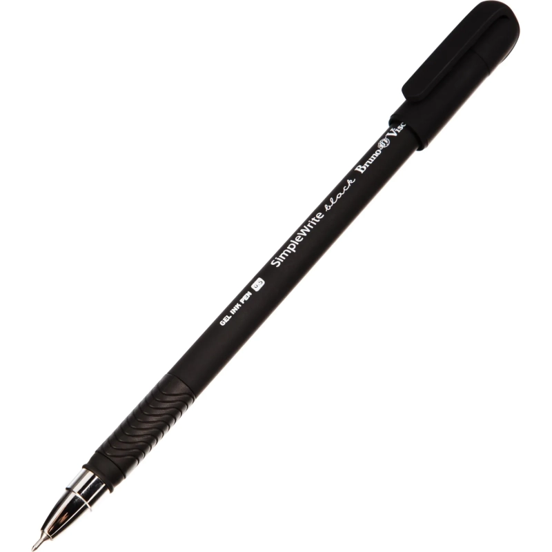 Ручка гелевая неавтомат. SimpleWrite BLACK 0,5мм,черная 20-0067