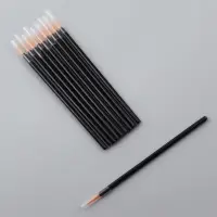Кисти для макияжа, набор - 10 шт., 9.3 (&plusmn;1) см, чёрная