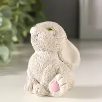 Статуэтка "Кролик сидит" 7х5х6,5см, серый
