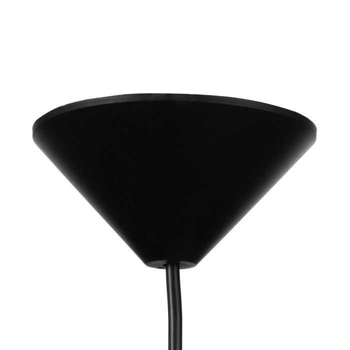 Подвес Подвес "Конус" 1х15Вт Е27 МОДЕЛЬ: BR 00270 черный/красный 25х25х15см