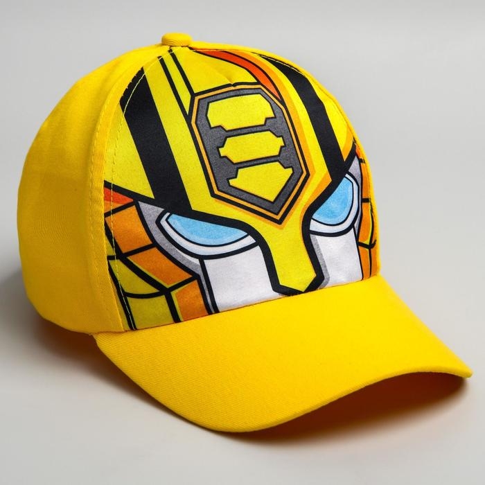 Кепка детская для мальчика, жёлтая, размер 52-56, «Трансформеры» Кепка детская для мальчика, жёлтая, размер 52-56, «Трансформеры»