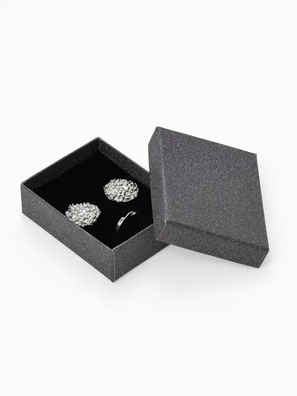 Набор коробочек подарочных 6 шт. под набор &laquo;Блеск&raquo;, 9&times;7 см, чёрный