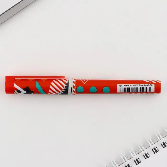 Ручка шариковая, синяя паста 0.7 мм с колпачком пластик «Кеды» Ручка шариковая, синяя паста 0.7 мм с колпачком пластик «Кеды»