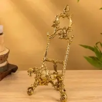 Мини мольберт "Трезубец" латунь 30х14х6 см Мини мольберт "Трезубец" латунь 30х14х6 см