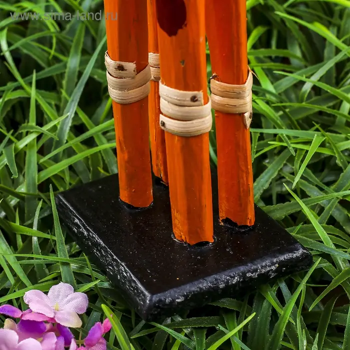 Набор сувенирный "Жирафы с ошейником" (20,25,30) 15х6х30 см