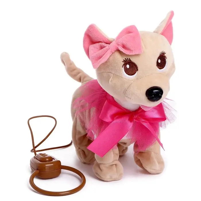 Интерактивная собака «Любимый дружок» ходит, лает, поёт песенку, виляет, хвостиком МИКС Интерактивная собака «Любимый дружок» ходит, лает, поёт песенку, виляет, хвостиком МИКС