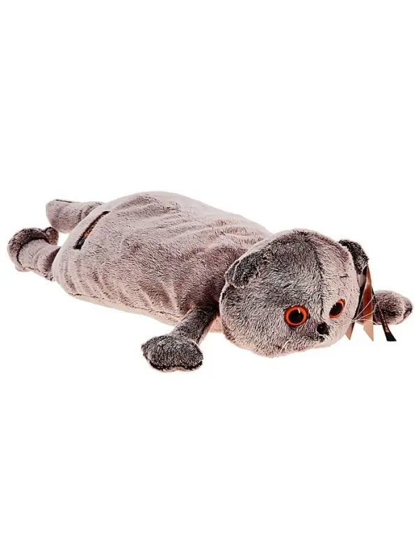Мягкая игрушка-подушка &laquo;Кот&raquo;, цвет серый, 40 см