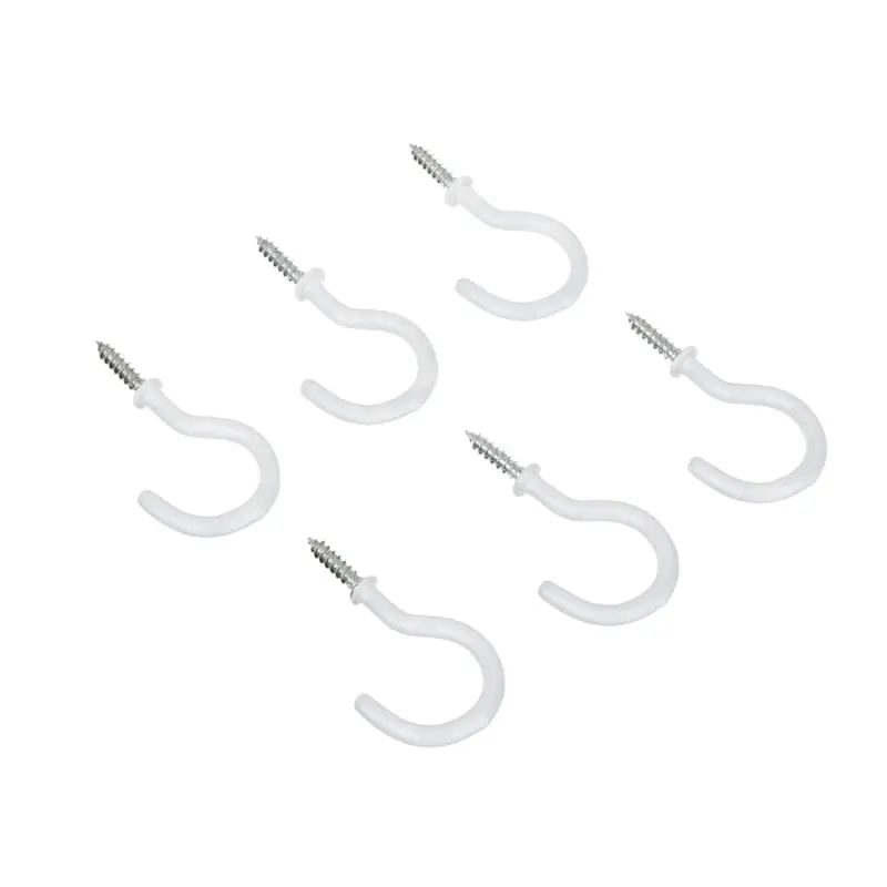 Крючки-саморезы завинчивающиеся тм VETTA, 55мм, 6шт