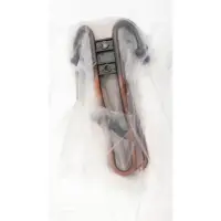 Крючок мебельный ТУНДРА TKT002, трехрожковый, медь, набор 5 шт.