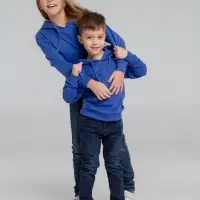 Худи детское Kirenga 2.0 Kids, ярко-синее, 8 лет