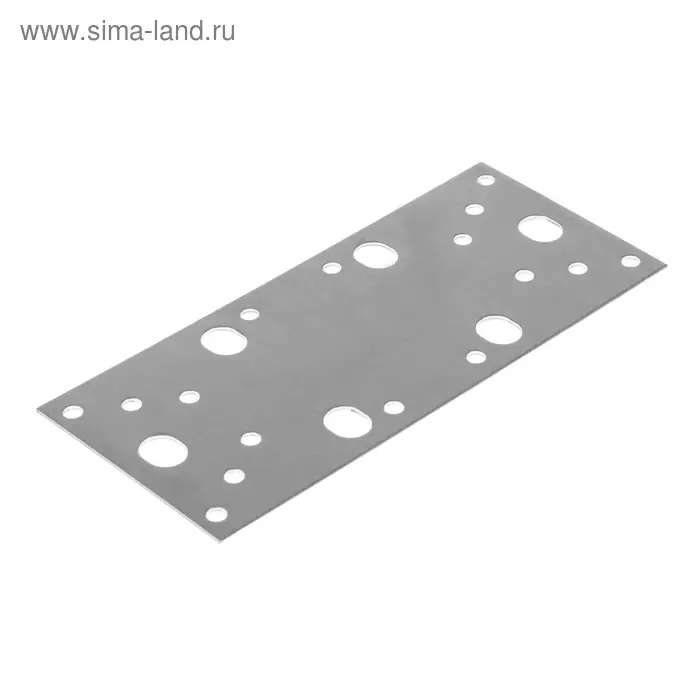 Пластина крепежная анкерная ТУНДРА krep, 205х90х2 мм, в упаковке 25 шт.