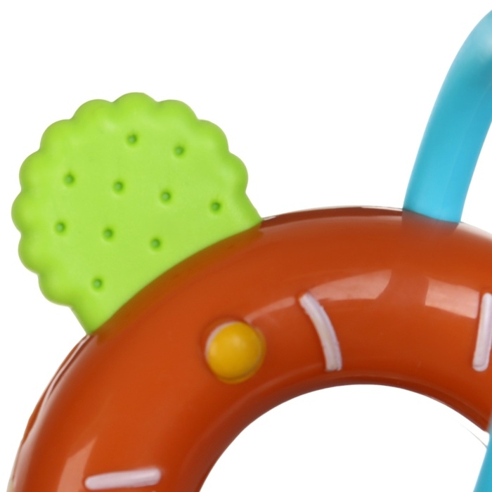 Погремушка «Сладости: Пончик», цвет МИКС, Крошка Я Погремушка «Сладости: Пончик», цвет МИКС, Крошка Я