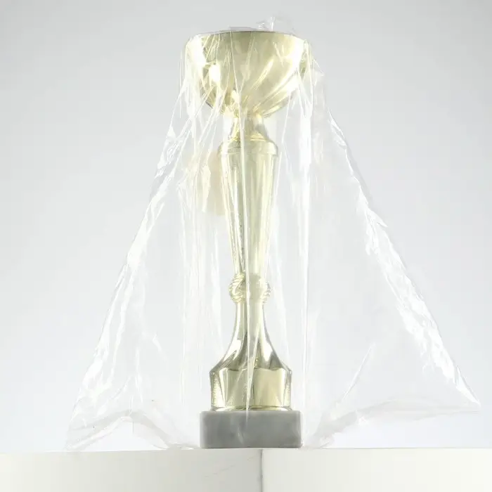 Кубок 151С, наградная фигура, золото, подставка камень, 22 см