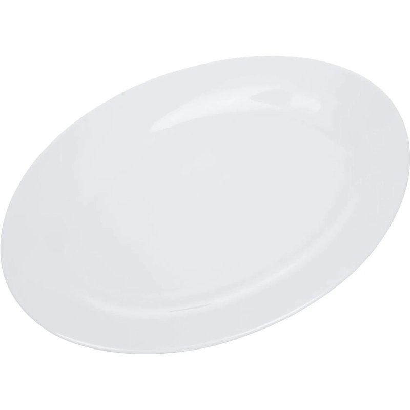 Блюдо овальное Chan Wave Classic, фарфор, белое, 300мм, фк0128