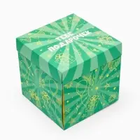 Бум-коробка подарочная с бабочками &laquo;Тебе подарочек&raquo;, 12&times;12&times;12 см