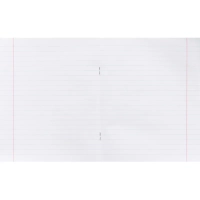 Тетрадь в зеленом офсете  24л, линия  уп. по 20 шт./запайка, 100% белизна