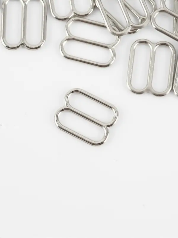 Регулятор для бретелей, металлический, 10 мм, 20 шт., цвет серебряный Регулятор для бретелей, металлический, 10 мм, 20 шт., цвет серебряный