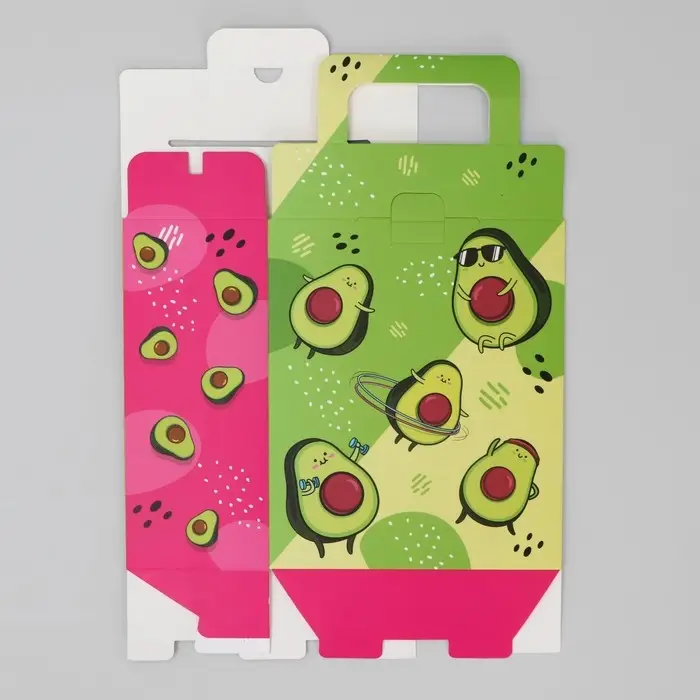 Коробка подарочная складная, упаковка, «Авокадо», 18 x 15 x 7.5 см Коробка подарочная складная, упаковка, «Авокадо», 18 x 15 x 7.5 см