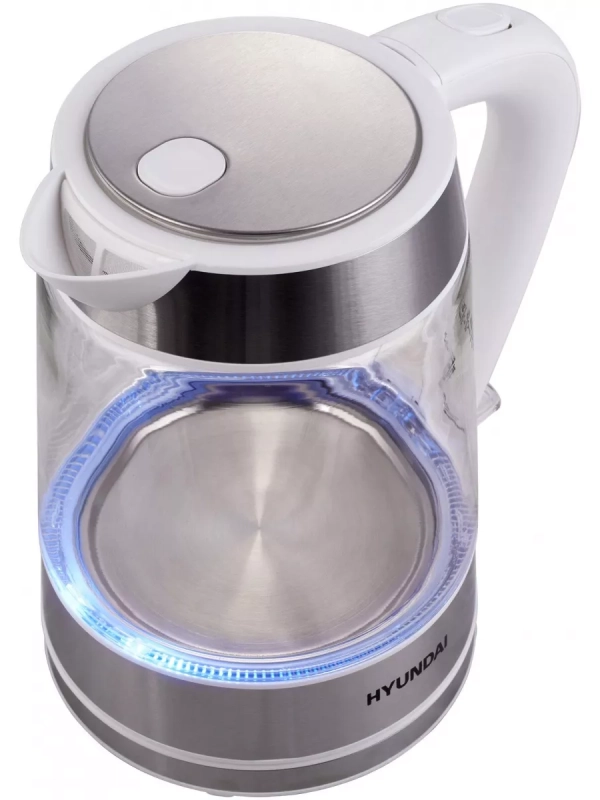 Чайник HYK-G3606 1,7л 2200Вт белый (стекло) Чайник HYK-G3606 1,7л 2200Вт белый (стекло)