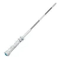 VETTA Швабра с отжимом, пластик, 120см, насадка из микрофибры овал, нерж. сталь, пластик