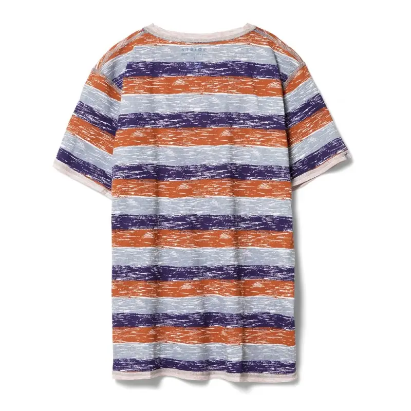 Футболка мужская RAYET двусторонняя, оранжевый/фиолетовый, размер S