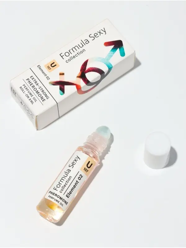 Парфюмерное масло женское с феромонами Formula Sexy Collection Element 02 U107, 8 мл Парфюмерное масло женское с феромонами Formula Sexy Collection Element 02 U107, 8 мл