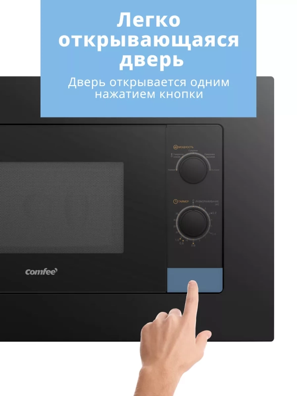 Встраиваемая микроволновая печь CBM2000B, 20 л, 5 мощностей Встраиваемая микроволновая печь CBM2000B, 20 л, 5 мощностей