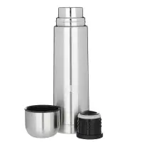 VETTA Термос 0,50л "Буллет" для напитков, серебристый, нержавеющая сталь