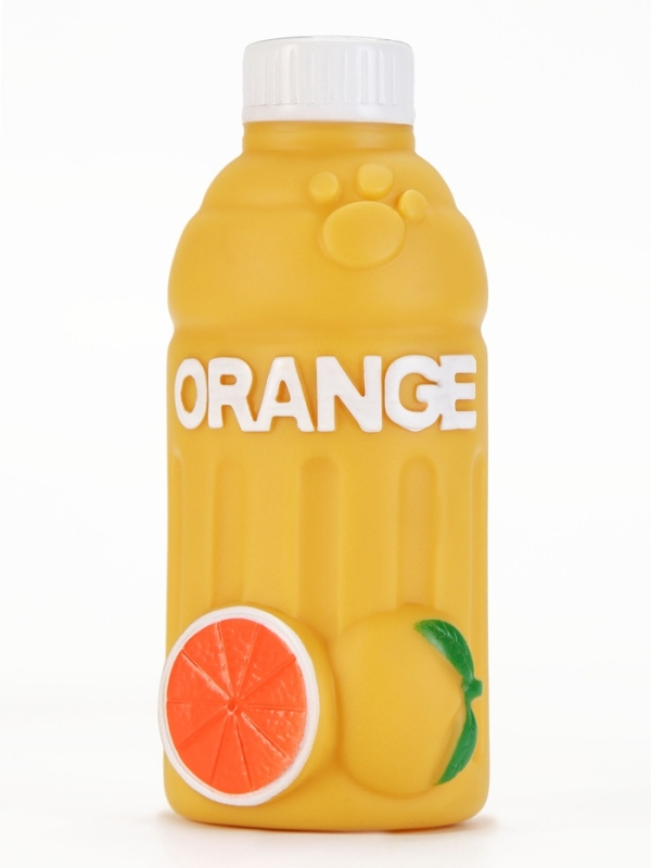 Игрушка пищащая "Orange" для собак, латекс, 13см