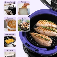 Аэрогриль электрический с чашей КТ-2218 - 5 л - 1400 Вт